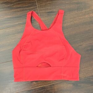 Free People Movement Red Sports Bra Top